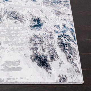 Safavieh Amelia Collection, ALA232 Rug, Grey/Blue, 4'5"x6'5"