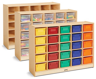 Jonti-Craft 25 Cubbie-Tray Mobile Storage - without Trays