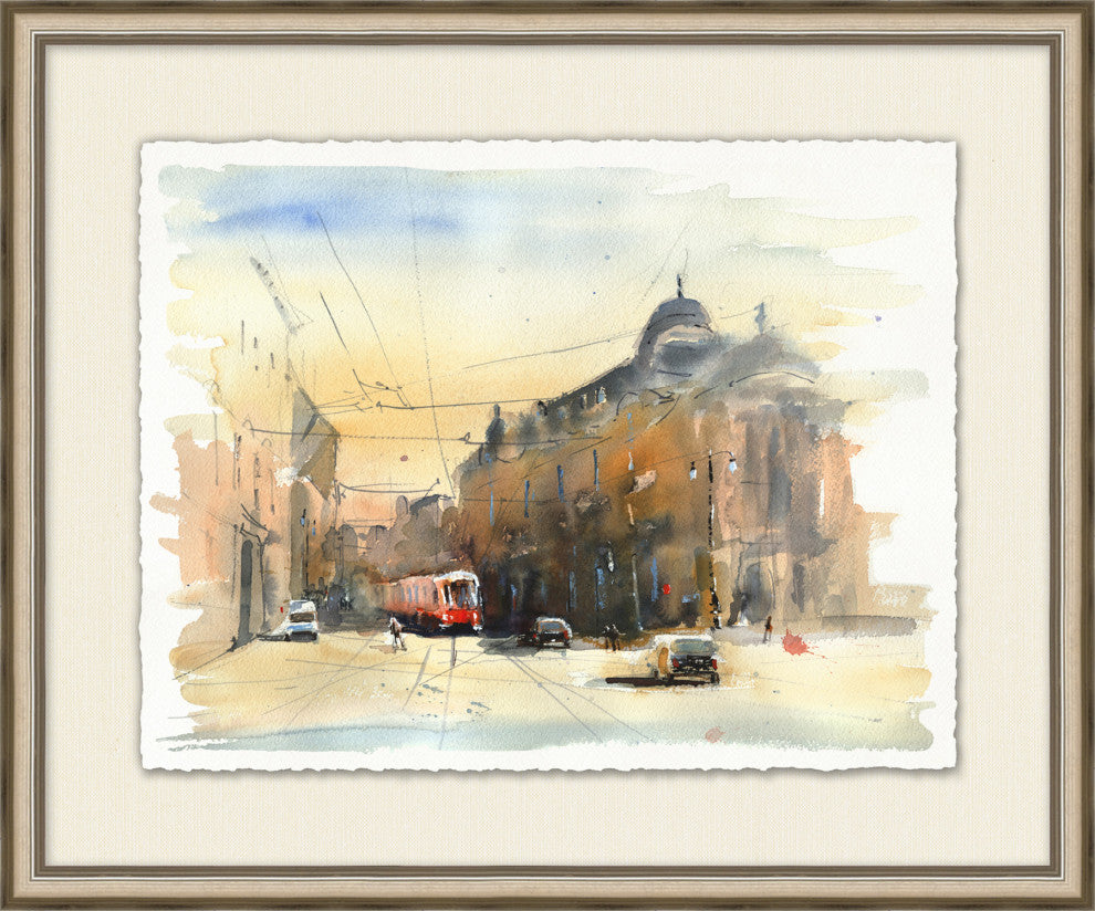 City Walk 1, Giclee Reproduction Artwork
