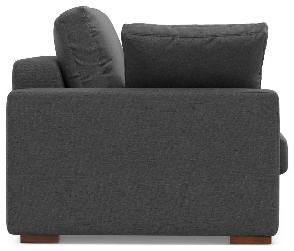 Charlie 78-inch Sofa in Tightly Woven Performance Fabric