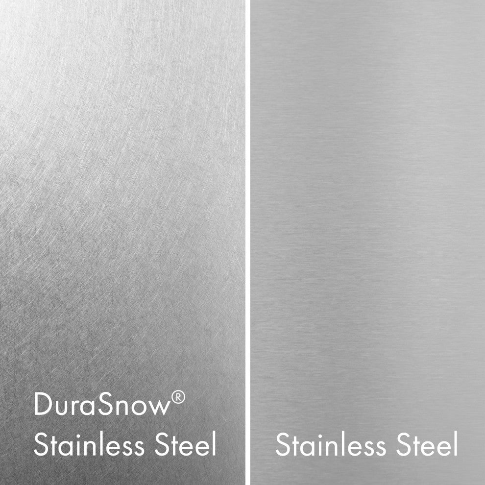 ZLINE DuraSnow Stainless Steel Double Wall Oven With Matte Black, AWDSZ-30-MB