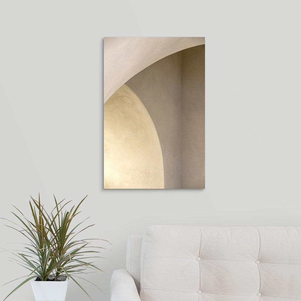 "White on White" Wrapped Canvas Art Print, 16"x24"x1.5"