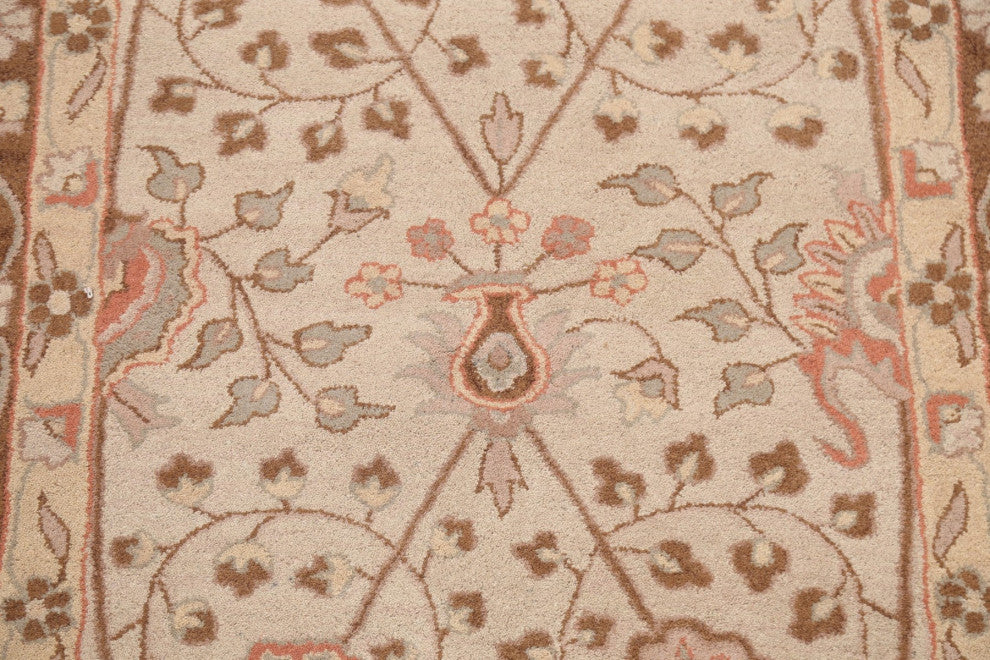 Floral Oriental Area Rug Hand-tufted Traditional Wool Carpet 5x8