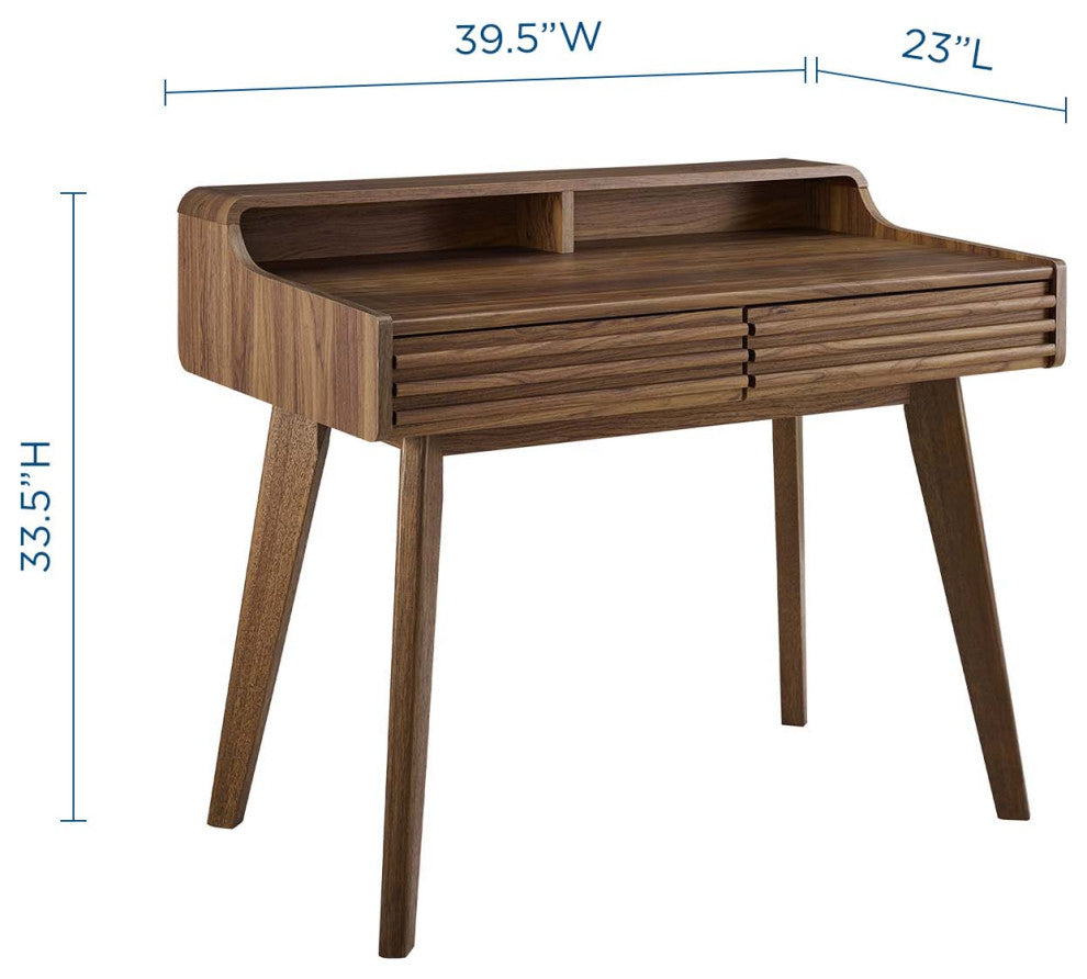 Render Writing Desk EEI-3342-WAL