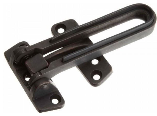Nuk3y Rubber Bumper Door Guard, Chrome, Oiled Rubbed Bronze