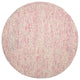Safavieh Couture Abstract Collection, ABT473 Rug, Ivory/Pink, 6' Round