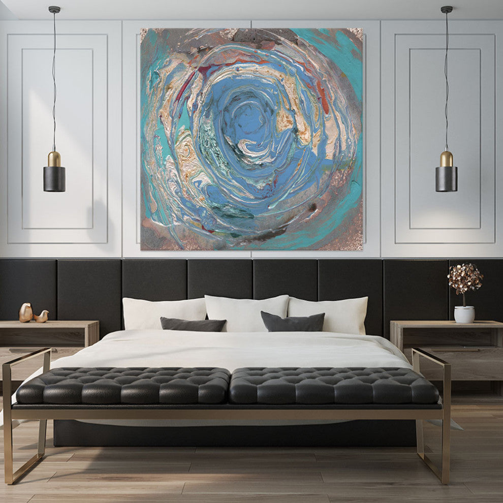 "Space Oddity I" Fine Art Giant Canvas Print, 84"x84"