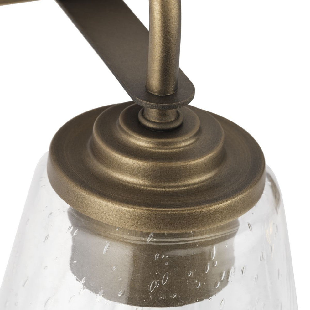 Martenne Collection 3-Light Modern Farmhouse Vanity Light, Aged Bronze