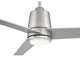 56" LED Ceiling Fan, Matte Black, Brushed Nickel