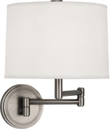 Sofia Wall Swinger, Dark Antique Nickel/White