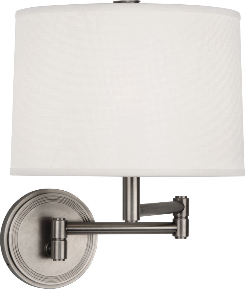 Sofia Wall Swinger, Dark Antique Nickel/White