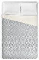 Grey and White Aztec King Brushed Poly Duvet