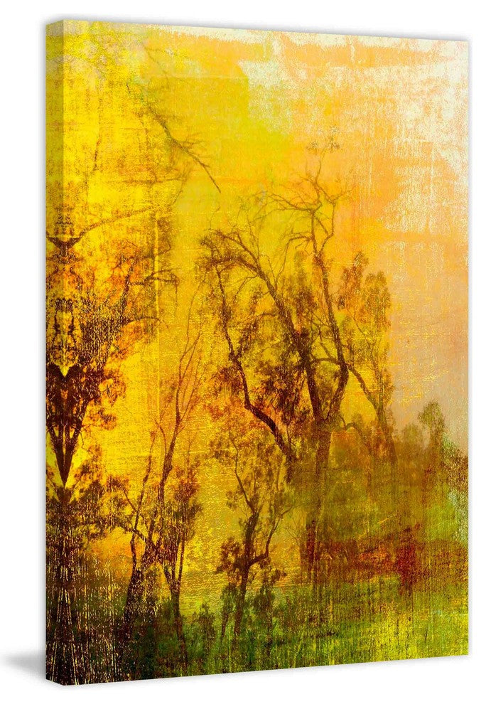 "Griffith Park III" Painting Print on Canvas by Aryai