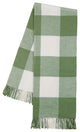 Buffalo Check Throw, Olive