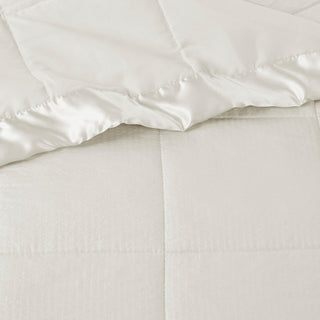 Madison Park Solid Embossed Microfiber Premium Oversized Blanket, Full/Queen