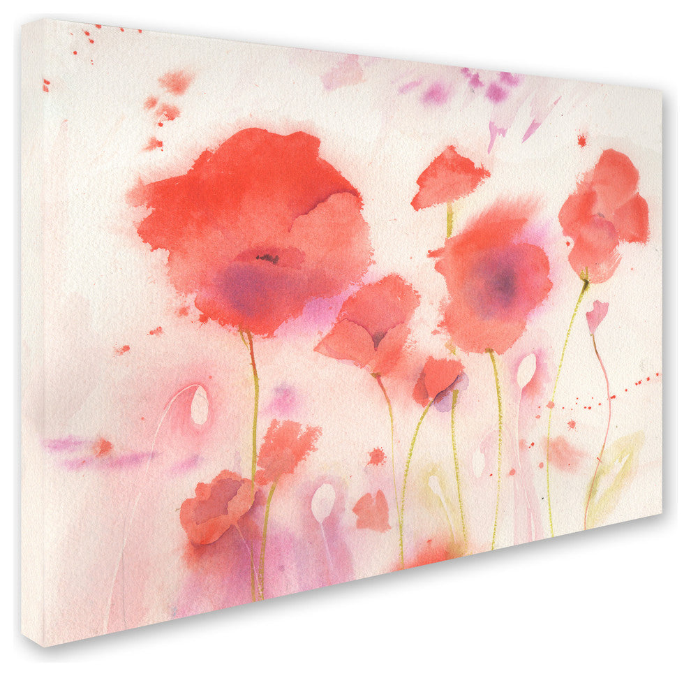 Sheila Golden ''Poppy Memory'' Canvas Art, 47x35