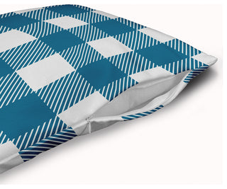 Buffalo Plaid Accent Pillow With Removable Insert, Unreal Teal, 24"x24"