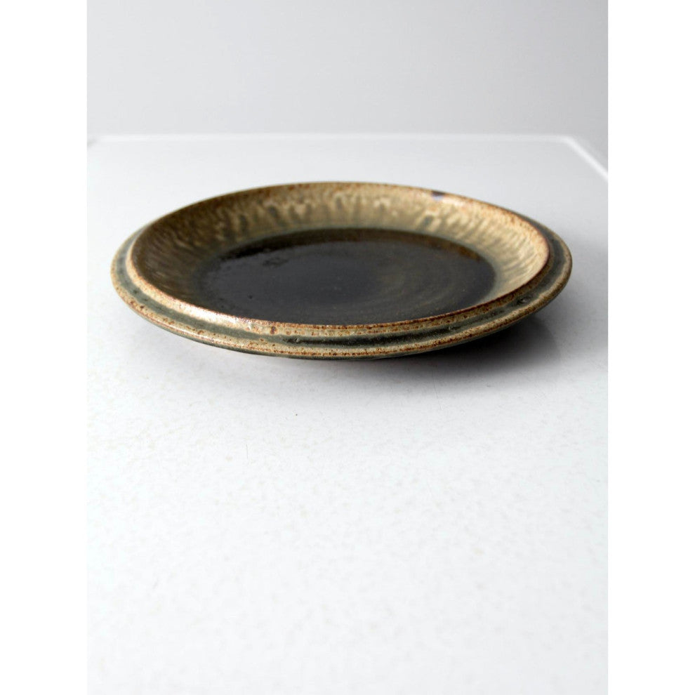 Consigned, Vintage Studio Pottery Platter Plate