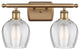Innovations 516-2W-BB-G462-6-LED 2 Light Bath Vanity Light, Brushed Brass