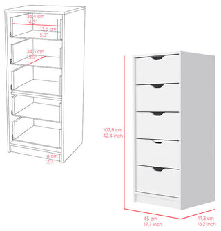 Kamran Dresser, Bedroom, White