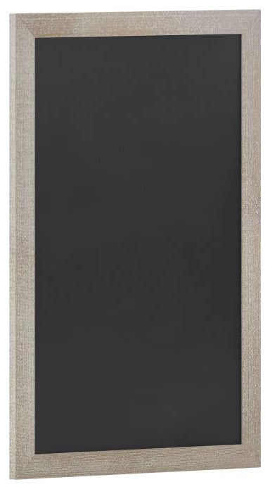 Canterbury Wall Mount Magnetic Chalkboard Sign Set, Weathered Brown, 24" X 36"