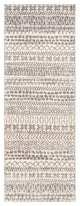 Surya Sunderland SUN-2304 7'10" Round Rug, Medium Gray/White