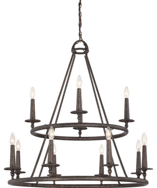 Voyager 12-Light Chandelier, Malaga
