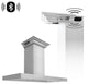 ZLINE 48" Ducted Vent Wall Mount Range Hood With Built-in CrownSound