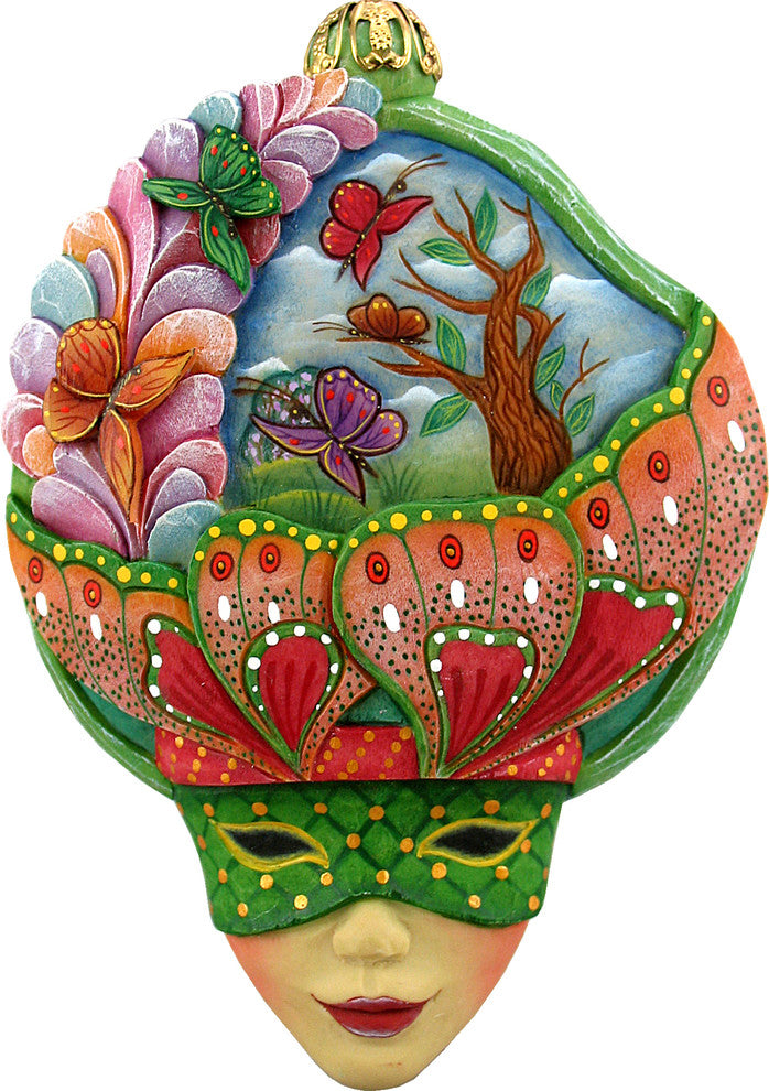 Butterfly Mask Ornament