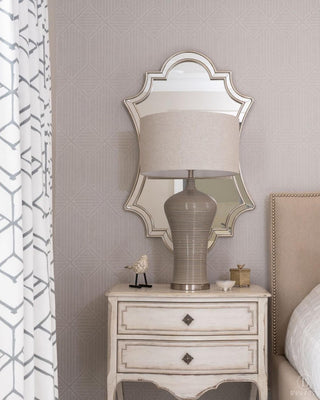 Curved Shaped Venetian Wall Mirror