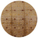 Ahgly Company Indoor Round Mid-Century Modern Area Rugs, 3' Round