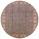 Ahgly Company Indoor Round Mid-Century Modern Area Rugs, 8' Round