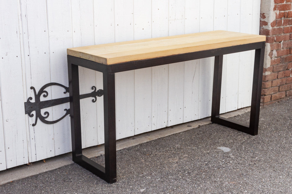 Industrial Style Console Table