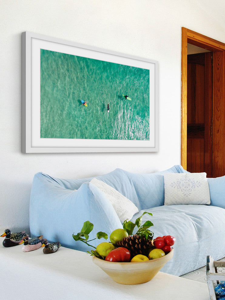 "Calm Waters" Framed Print by Karolis Janulis
