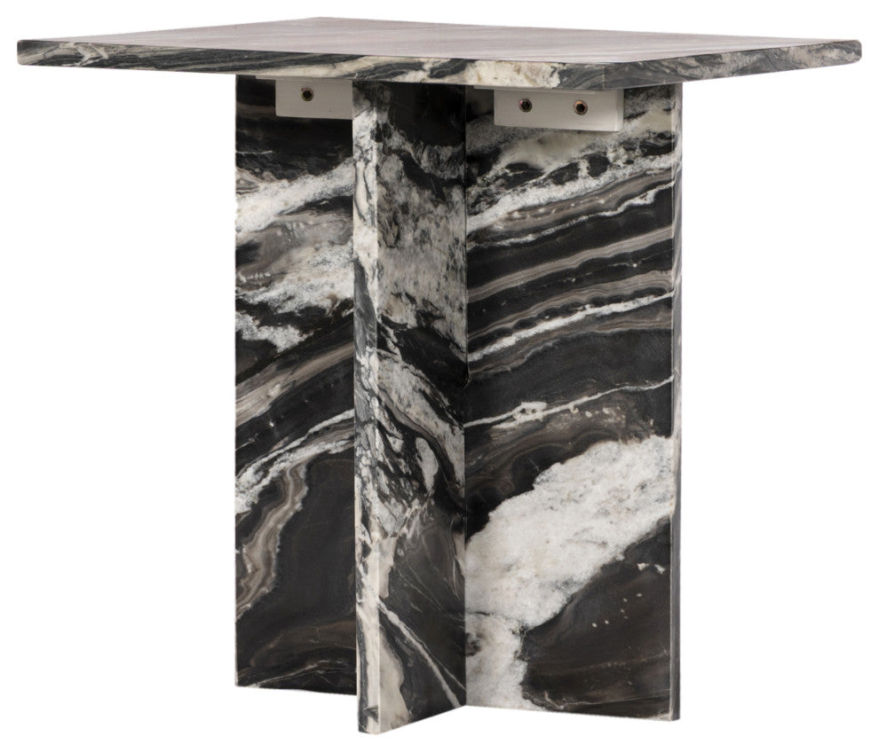 Verona End Table, Black