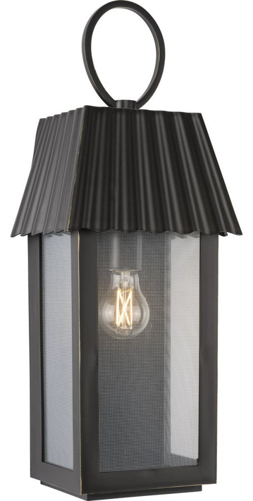 POINT DUMEÂ® Hook Pond Oil Rubbed Bronze Outdoor Wall Lantern with DURASHIELD