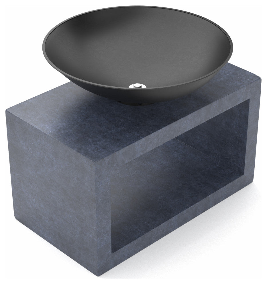 Astella Midas Fire Console, Gray Granite