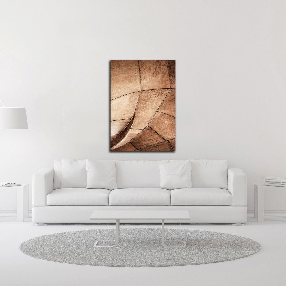 Metal Structure by Design Fabrikken, Print on Canvas, 25"x35"