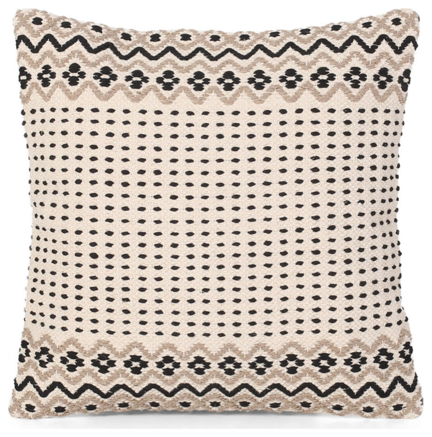 Donna Boho Cotton Throw Pillow