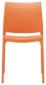 Compamia Maya Dining Chairs, Set of 2, Orange