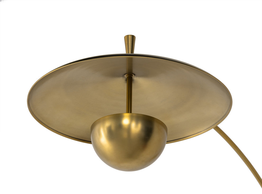 Bennington Sconce-Antique Brass Iron