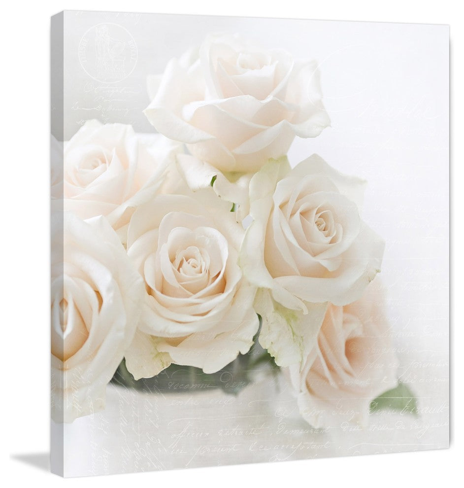 "Blush" Painting Print on Wrapped Canvas