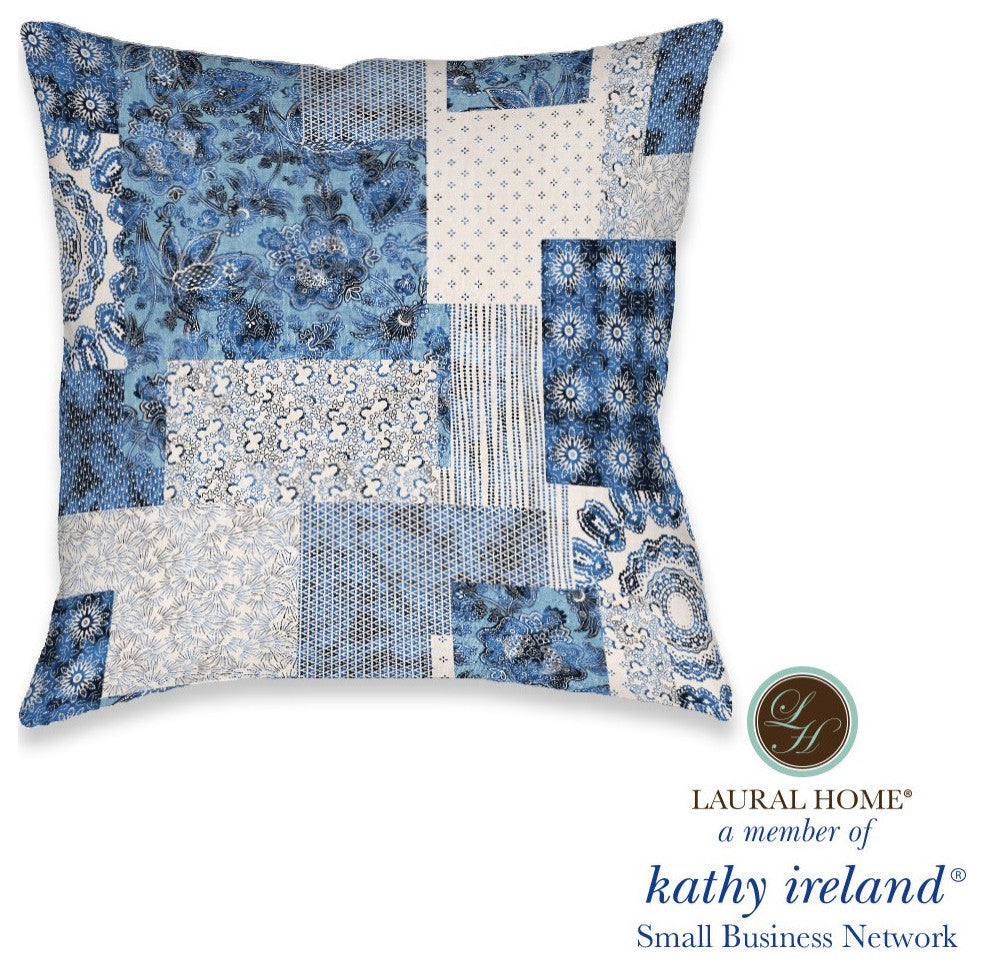 Laural Home Dream Patch 18" X 18" Indoor Decorative Pillow