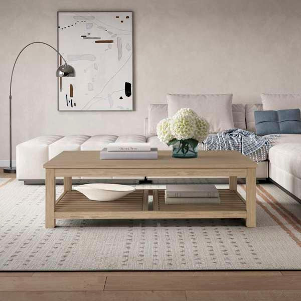 Tiburon KD Coffee Table, Drifted Sand
