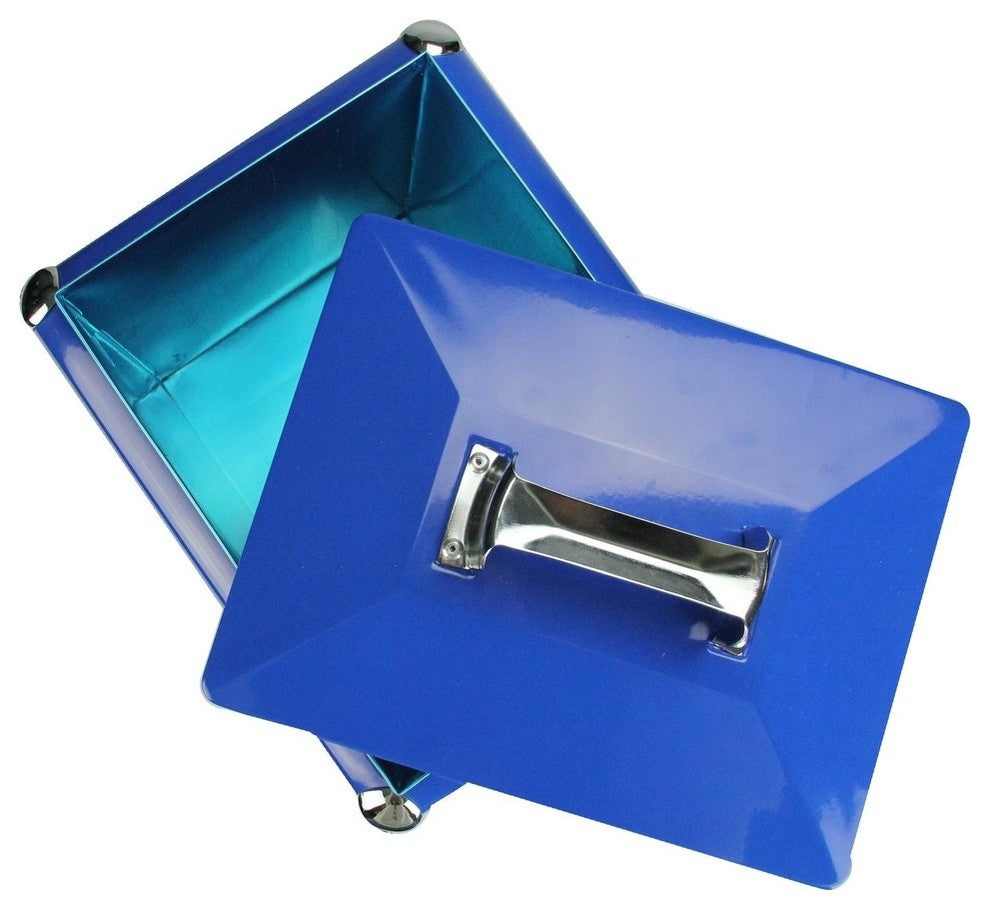 Officially Licensed "Built Ford Tough" Blue Stainless Steel 13 Liter Cooler