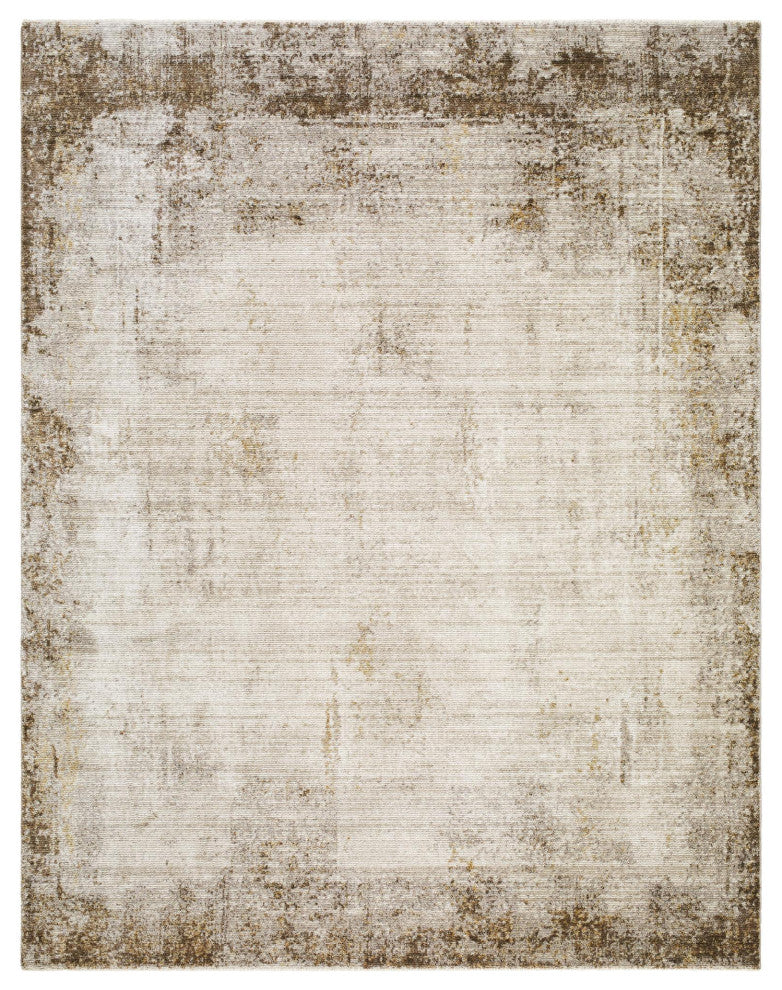 Galey Alix x Livabliss Myrtle Avenue GAMY-2303 Area Rug, Taupe, 7'10" x 10'2"
