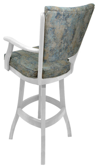 Classic Counter Bar Stools 26" 30" Extra Tall 34", Poet Sky - White, 30"