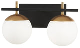 George Kovacs Alluria Bathroom Vanity, 2 Light