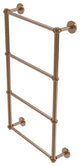 Prestige Skyline 4 Tier 36" Ladder Towel Bar, Twisted Detail, Brushed Bronze