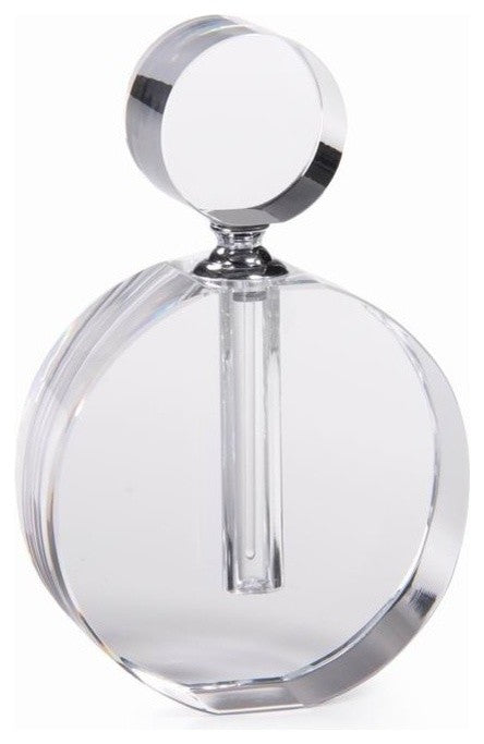 "Amari" 6" Tall Double O Glass Perfume Bottle